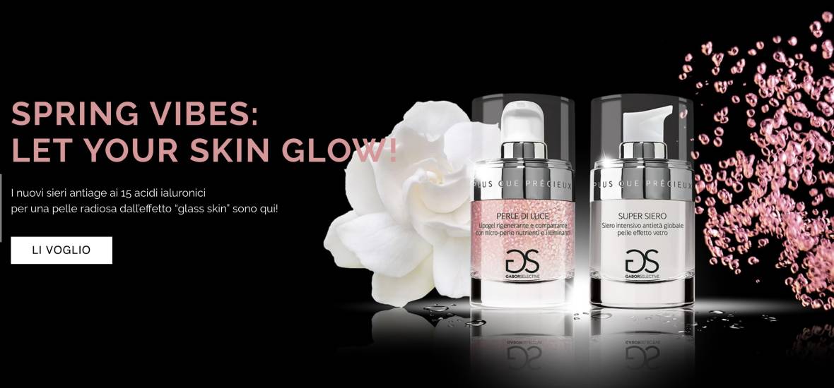 PERLE DI LUCE • Le Sérum Plus Que Précieux Aux 15 Acides Hyaluroniques Gabor Selective
